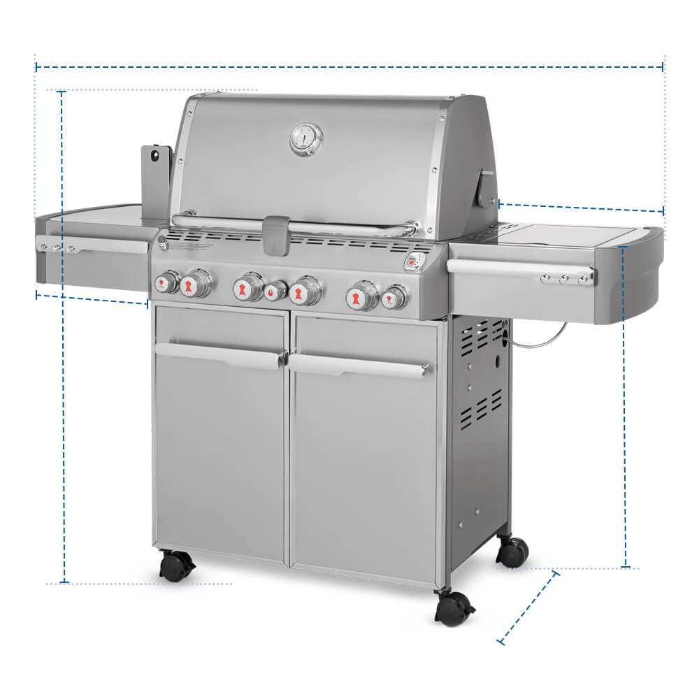 Grill Cover for Weber Summit S-470 Gas Grill image 1