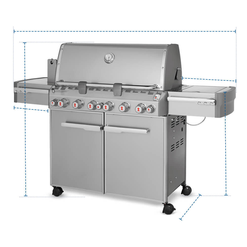 Grill Cover for Weber Summit S-670 Gas Grill image 1