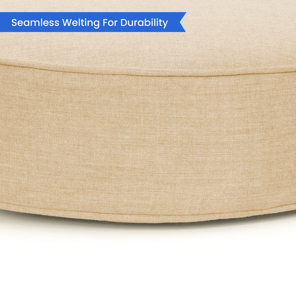 Sunbrella Ottoman Circle/ Round Cushion Cover image 8
