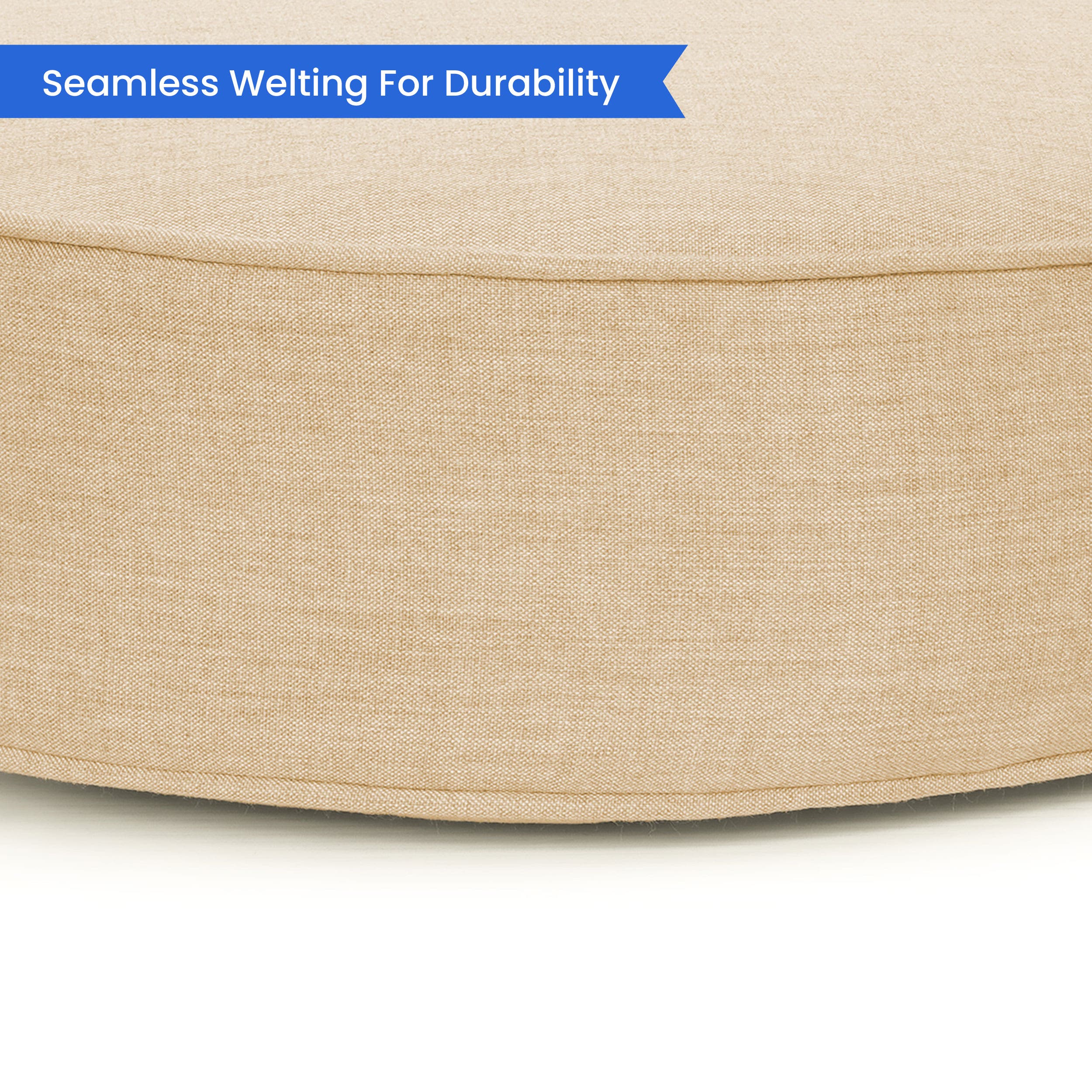 Sunbrella Ottoman Circle/ Round Cushion Cover image 8