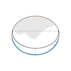 Sunbrella Ottoman Circle/ Round Cushion Cover image 1