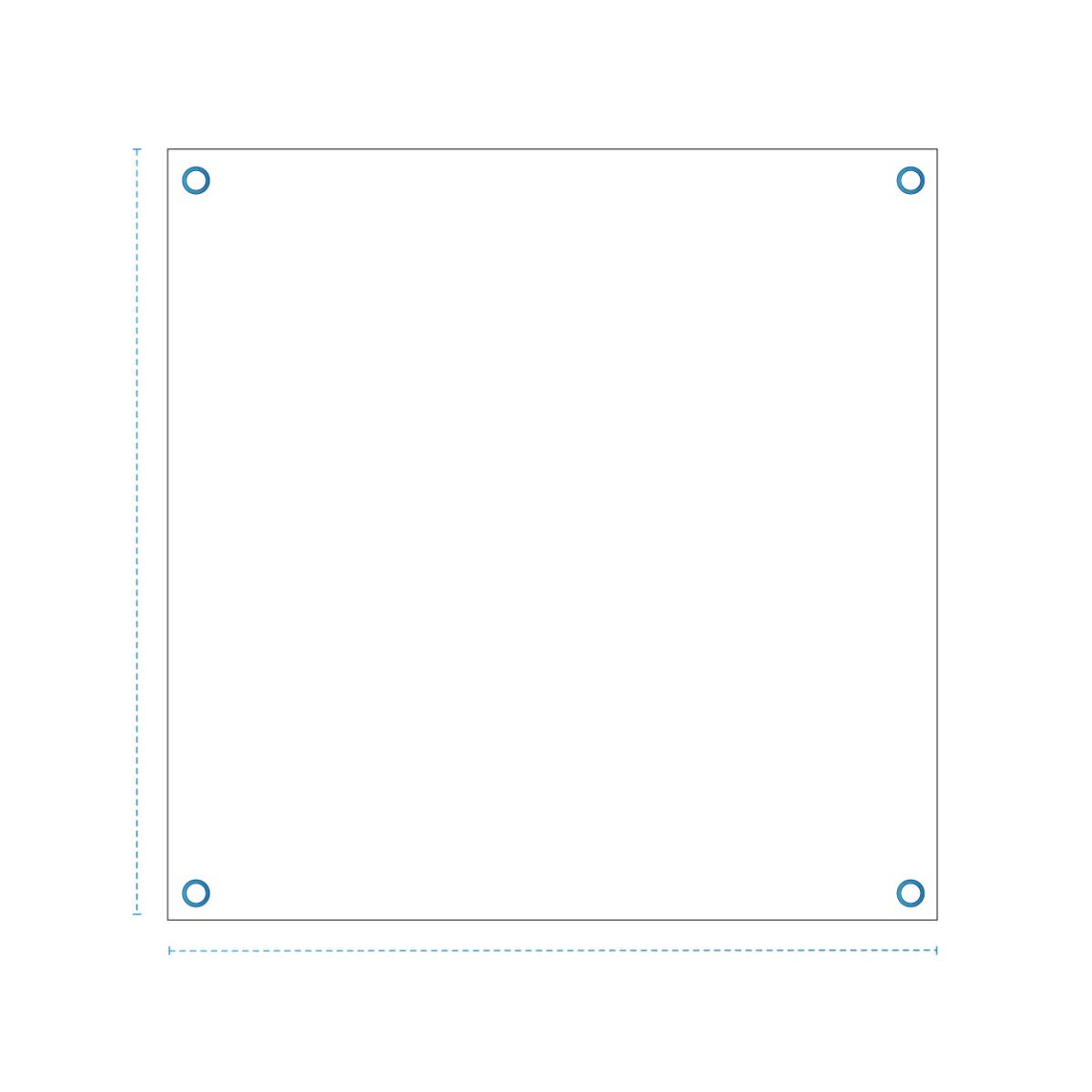 Custom Super Heavy Duty Vinyl Tarp - Rectangle / Square image 1