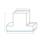 T Shape Cushion Cover image 1