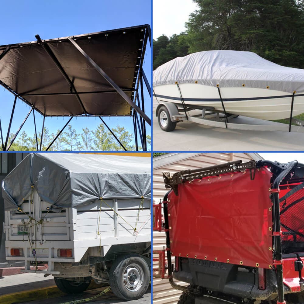 Heavy Duty Tarp 18oz, Size: 16' x 20' image 6