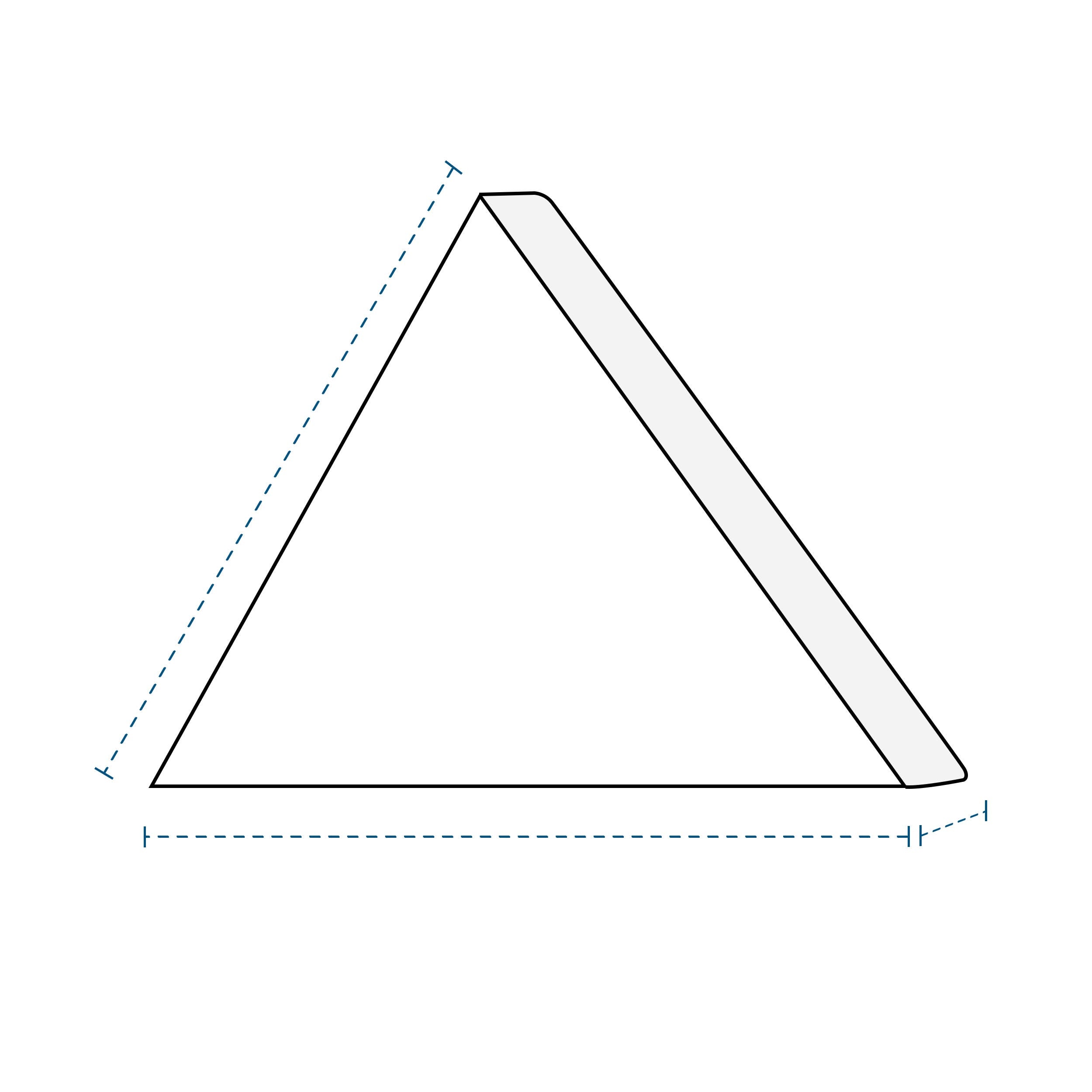 Triangle Tufted Cushion image 1