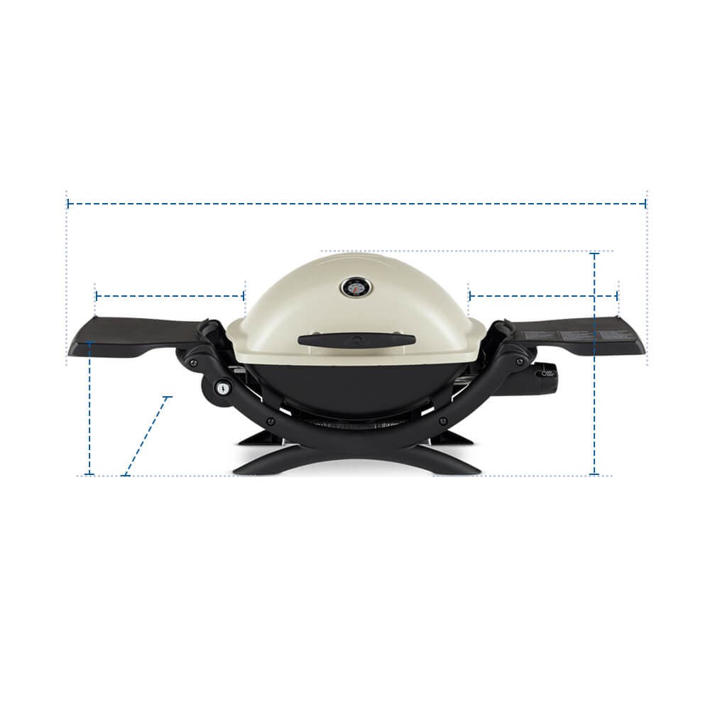 Grill Cover for Weber Q 1200 Gas Grill image 1