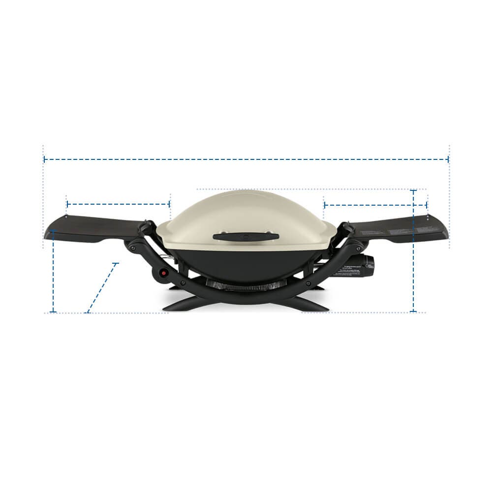 Grill Cover for Weber Q 2000 Gas Grill image 1